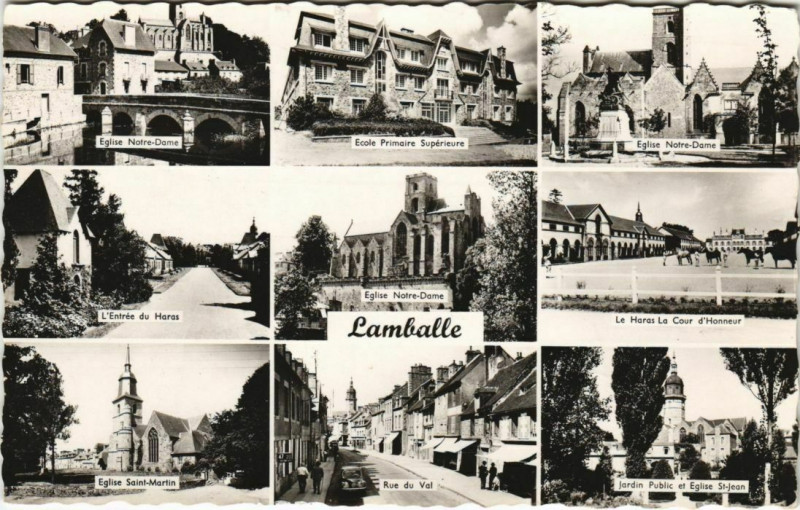 Carte postale ancienne Lamballe Scenes