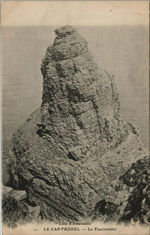Carte postale ancienne Cap Frehel La Fauconniere