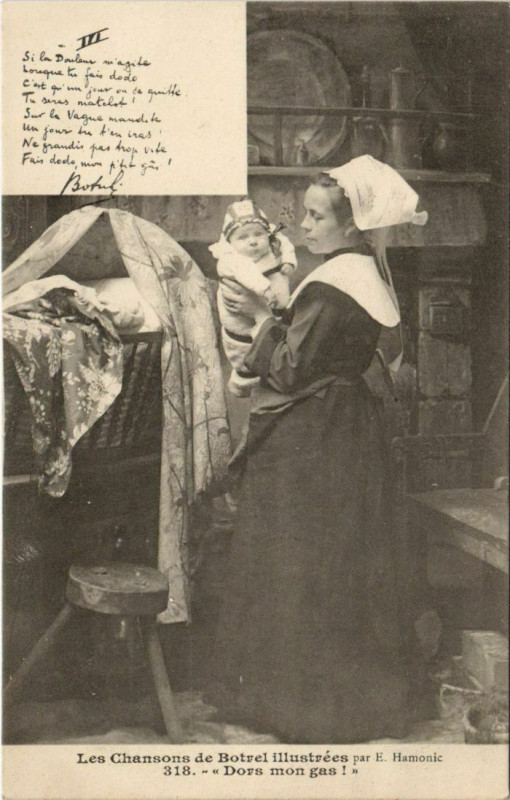 Carte postale ancienne Les Chansons de Botrel France