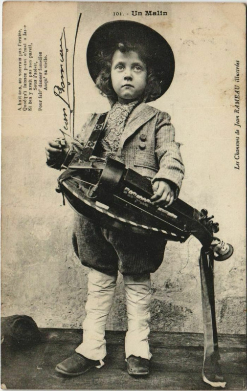 Carte postale ancienne Un Malin France