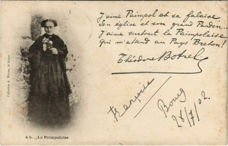 Carte postale ancienne La Paimpolaise France à Paimpol