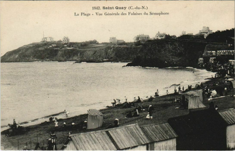 Carte postale ancienne St.Quay La Plage France