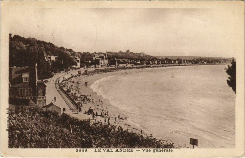 Carte postale ancienne Le Val Andre Vue Generale France