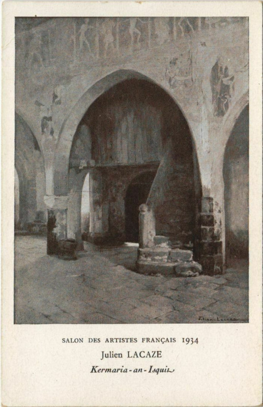Carte postale ancienne Salon des Artistes Francais 1934 France