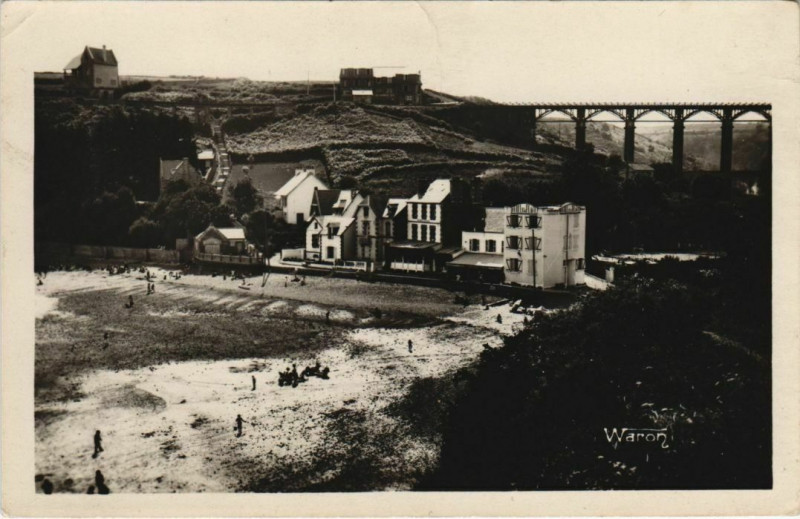 Carte postale ancienne Brehec La Plage France