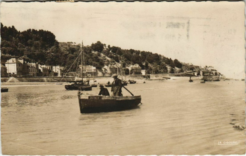 Carte postale ancienne Saint Brieuc Le port du Legue France à Saint-Brieuc