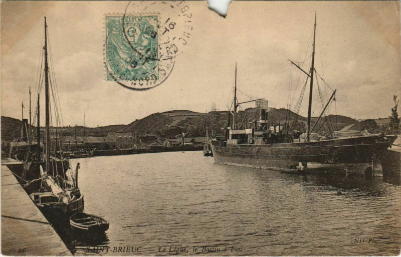 Carte postale ancienne Saint Brieuc Le Legue France à Saint-Brieuc