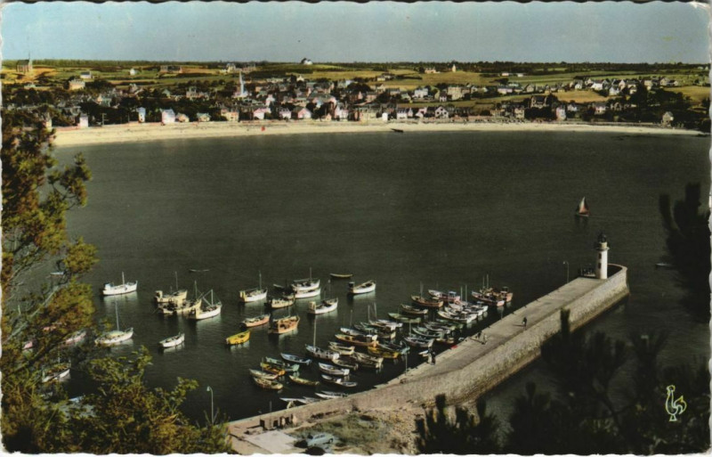 Carte postale ancienne Erquy Le Port de Peche France à Erquy