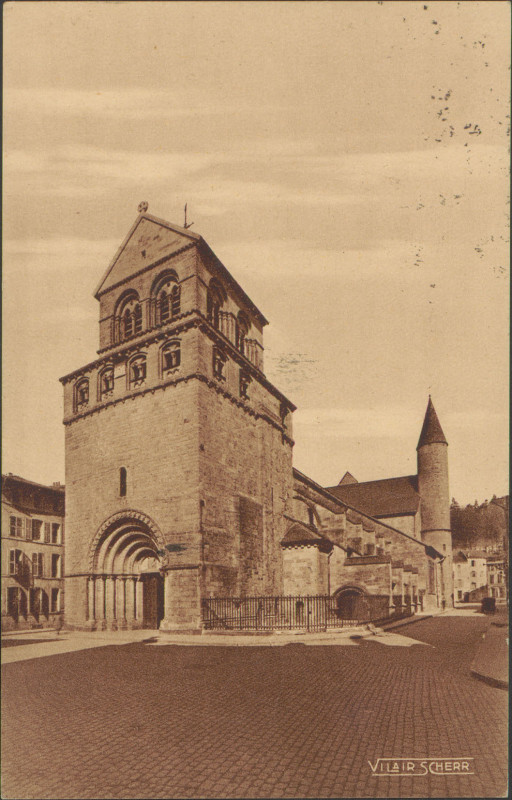 Carte postale ancienne Carte postale, Epinal, Eglise Saint-Maurice 10