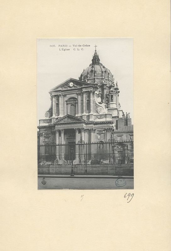 Carte postale ancienne Paris Val de Grâce église-CISA0699