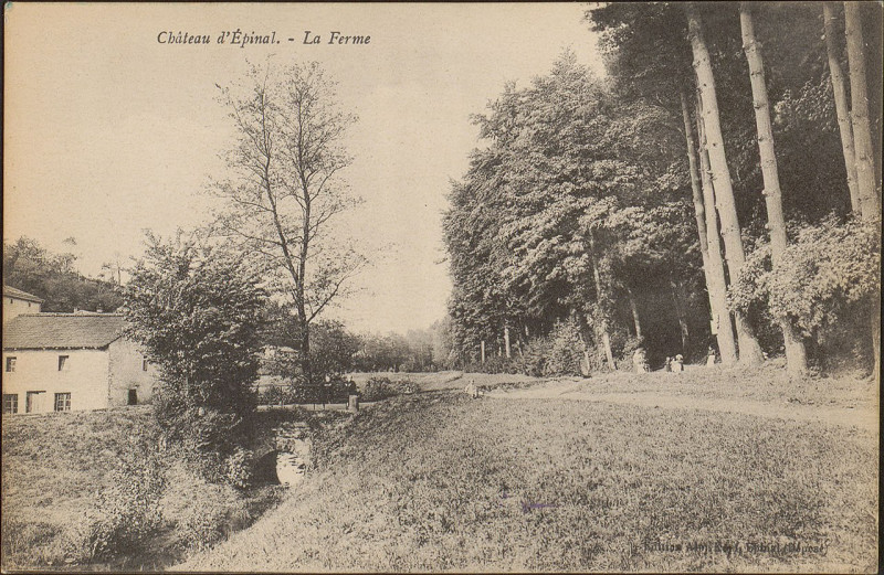 Carte postale ancienne Carte postale, Château d'Epinal, La Ferme