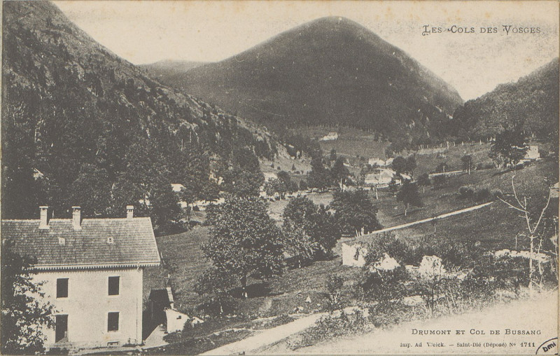 Carte postale ancienne Carte postale, Drumont et Col de Bussang