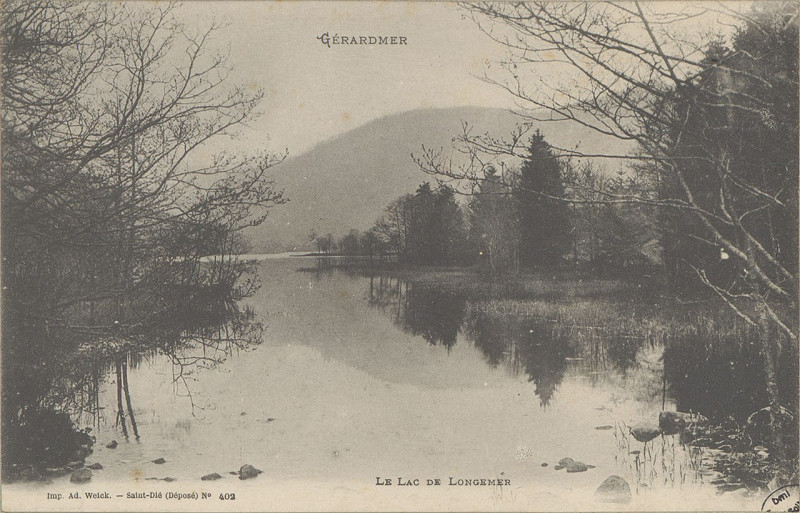 Carte postale ancienne Carte postale, Gérardmer, Le Lac de Longemer
