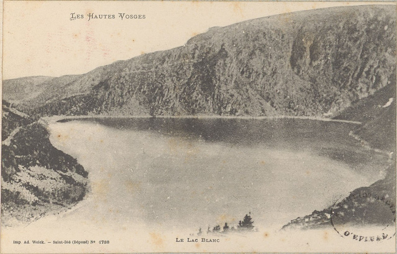 Carte postale ancienne Carte postale, Le Lac Blanc
