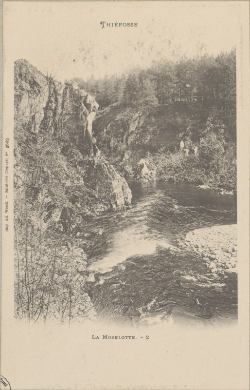Carte postale ancienne Carte postale, Thiéfosse, La Mouselotte
