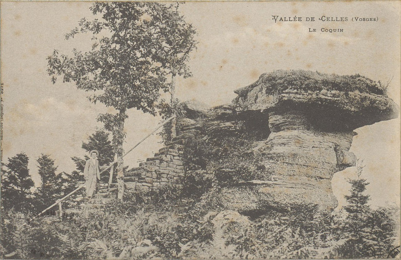 Carte postale ancienne Carte postale, Vallée de Celles (Vosges), Le Coquin