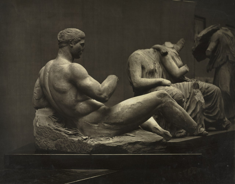 Carte postale ancienne Adolphe Braun - Sculptures from the Parthenon, British Museum - 1998.161 - Cleveland Museum of Art