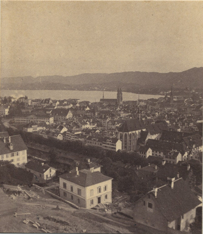 Carte postale ancienne Baz - Blick von der Polyterrasse.tiff