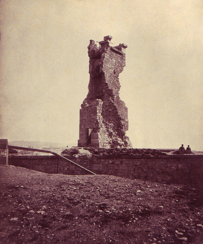 Carte postale ancienne Braun, Adolphe (1811-1877) - Le théâtre de guerre, 1870-1871 - La Miotte at Belfort