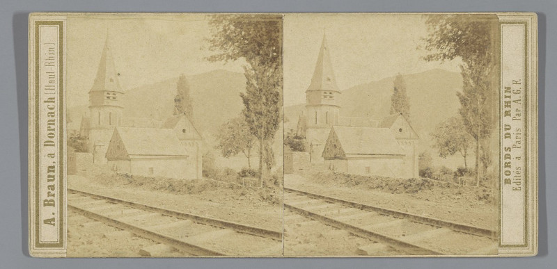 Carte postale ancienne Clemenskapel nabij Trechtingshausen, Duitsland Chapelle St.-Clément St.-Clement-Kapelle (titel op object) Bords du Rhin (serietitel op object), Rp-F-