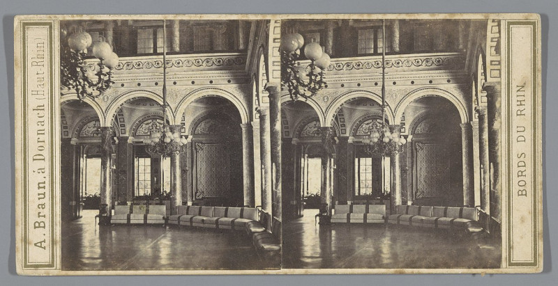 Carte postale ancienne Ems. La salle de Concert du Curhaus, Rp-F-F24986