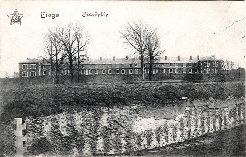 Carte postale ancienne Liege - Zitadelle