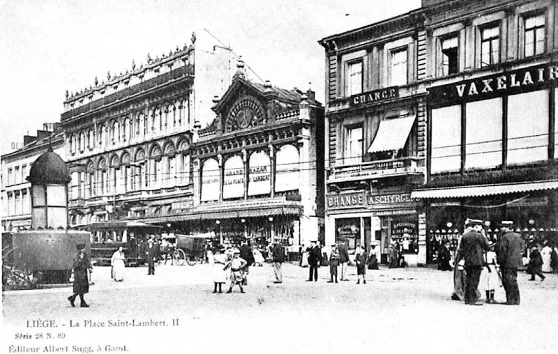 Carte postale ancienne Gd bazar 0011