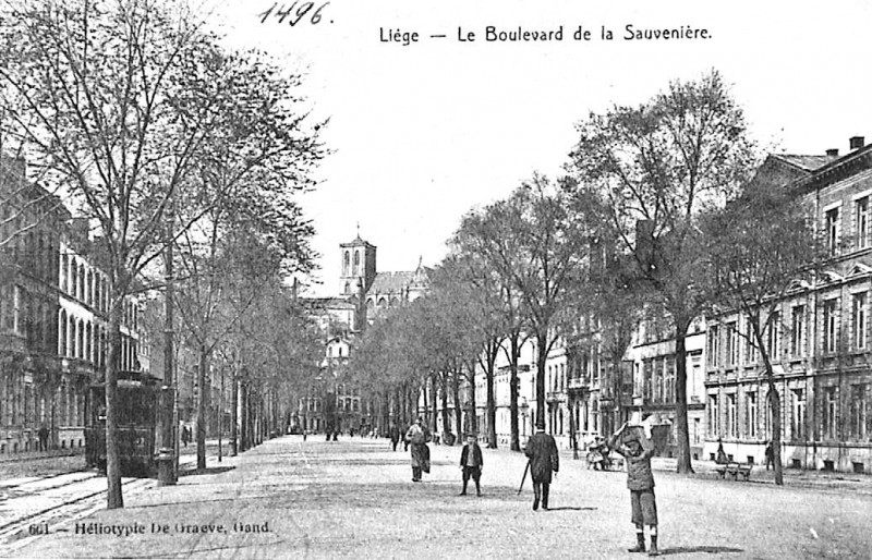 Carte postale ancienne Sauveniere 0011