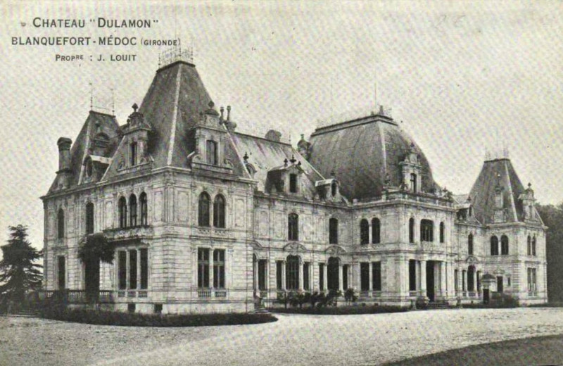 Carte postale ancienne Blanquefort - Château Dulamon