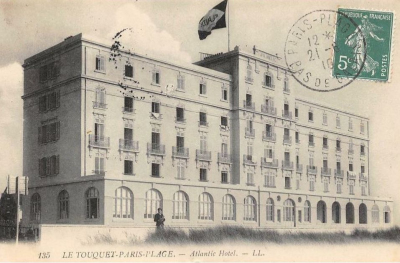 Carte postale ancienne Le Touquet-Paris-Plage - Cp - L'Atlantic Hôtel au Touquet-Paris-Plage