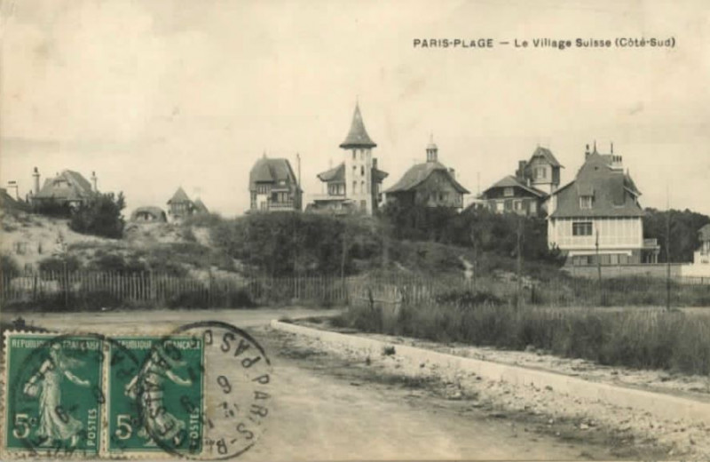 Carte postale ancienne Le Touquet-Paris-Plage - Cp - Le village suisse 3 au Touquet-Paris-Plage