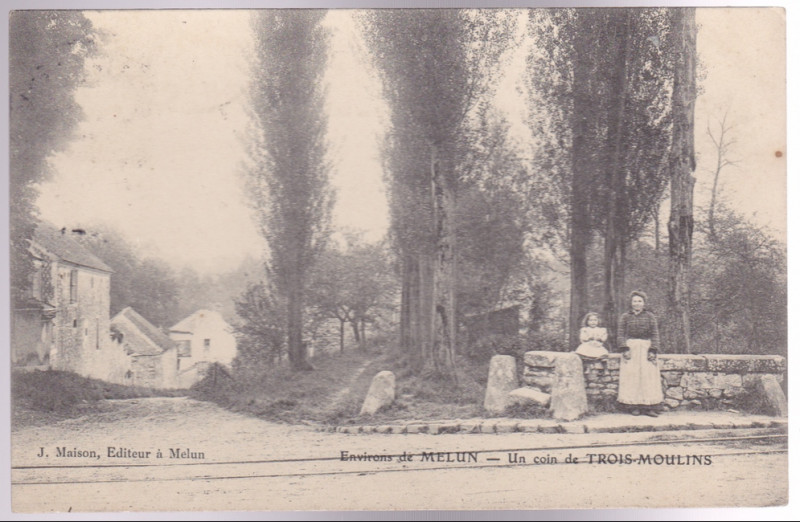 Carte postale ancienne 3moulins