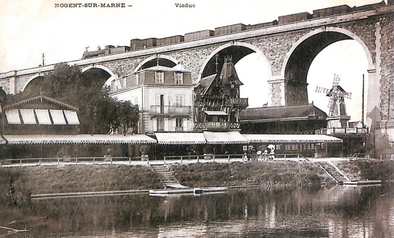 Carte postale ancienne Viaduc-de-Nogent - CP0803