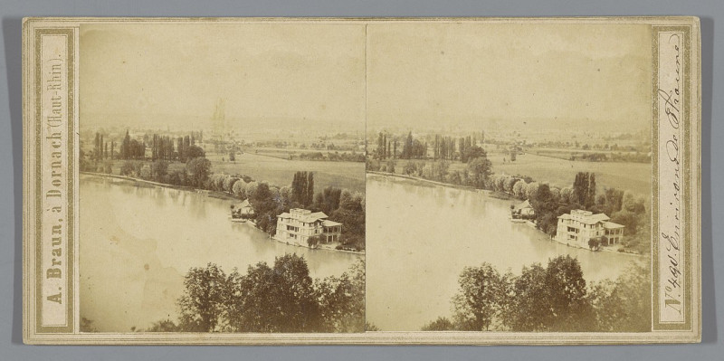 Carte postale ancienne Gezicht op de Thunersee nabij Thun, Zwitserland Environs de Thoune (titel op object), Rp-F-F07928