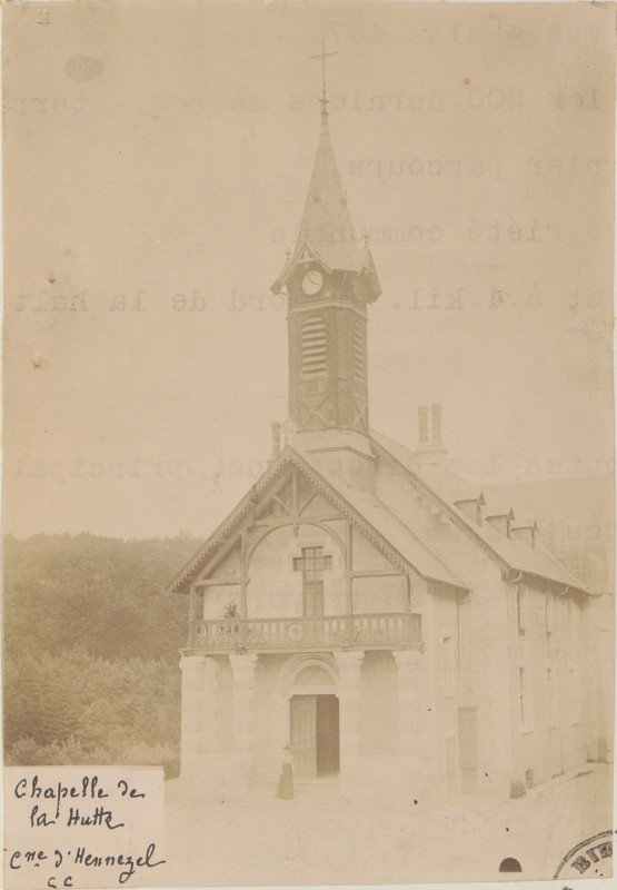 Carte postale ancienne Carte postale, Chapelle de la Hutte
