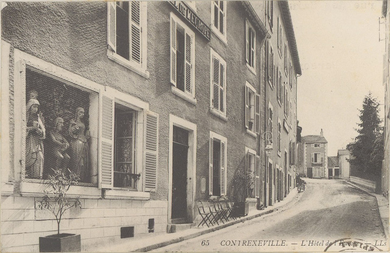 Carte postale ancienne Carte postale, Contrexéville, L'Hôtel de l'Europe