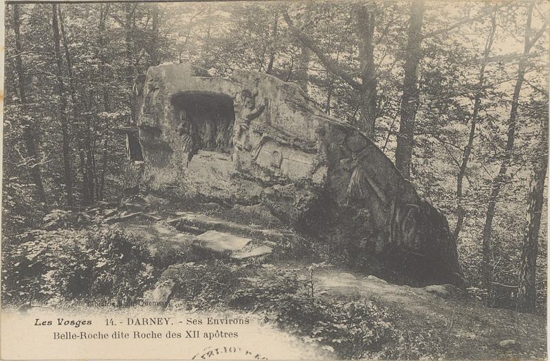 Carte postale ancienne Carte postale, Darney, Ses environs, Belle-Roche