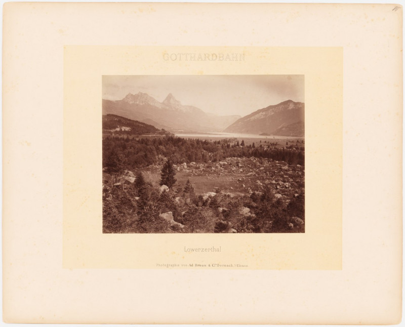 Carte postale ancienne Sbb Historic - F 111 00003 009 - Lowerzerthal.tiff