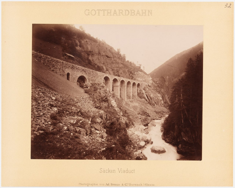 Carte postale ancienne Sbb Historic - F 111 00003 040 - Reussthal bei Gurtnellen.tiff
