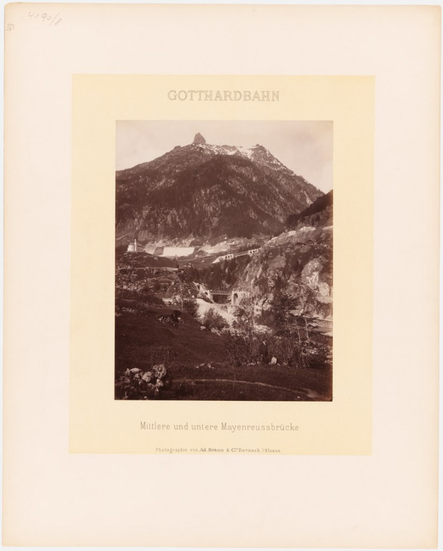 Carte postale ancienne Sbb Historic - F 111 00003 049 - Reussthal bei Wassen.tiff