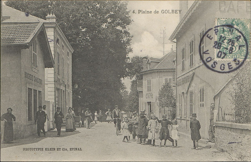 Carte postale ancienne Carte postale, Plaine de Golbey