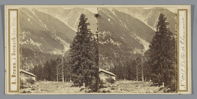 Carte postale ancienne Vallei nabij Chamonix, Frankrijk Vallée de Chamonix (titel op object), Rp-F-F06324
