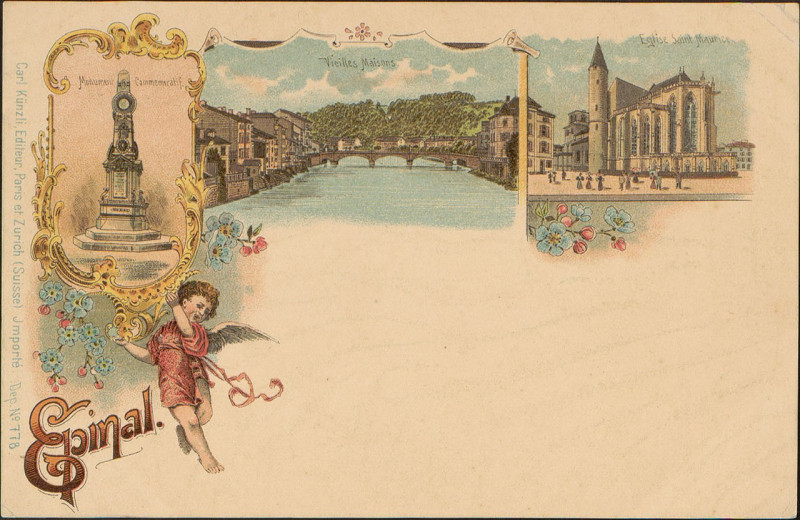 Carte postale ancienne Carte postale, Epinal 1
