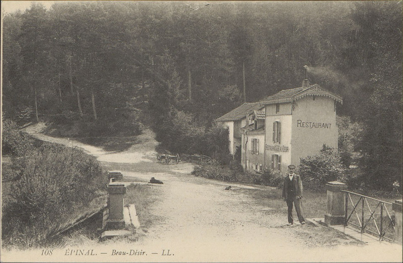 Carte postale ancienne Carte postale, Epinal, Beau-Désir