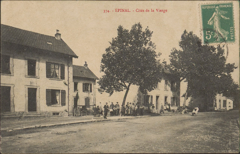 Carte postale ancienne Carte postale, Epinal, Cités de la Vierge