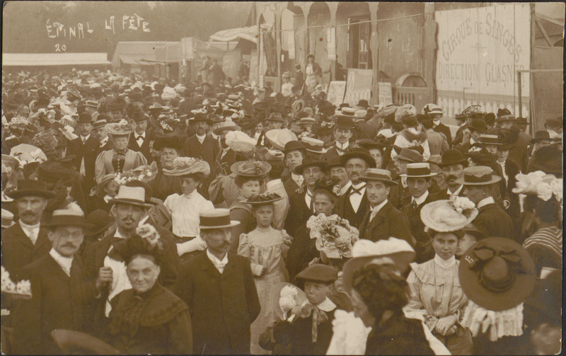 Carte postale ancienne Carte postale, Epinal, La Fête 8