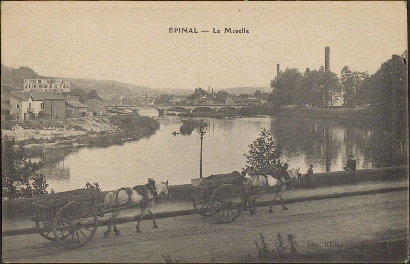 Carte postale ancienne Carte postale, Epinal, La Moselle