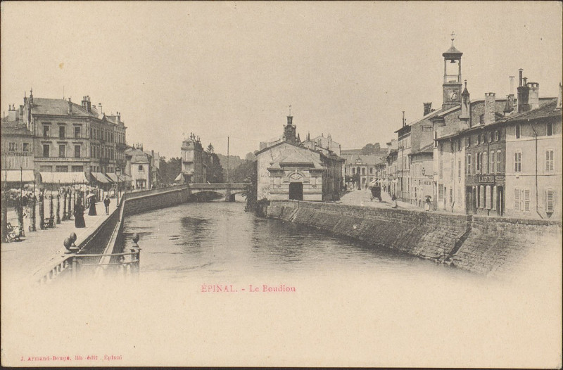Carte postale ancienne Carte postale, Epinal, Le Boudiou