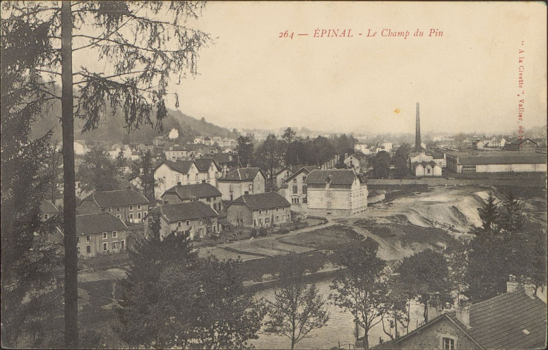 Carte postale ancienne Carte Postale, Epinal, Le Champ du Pin