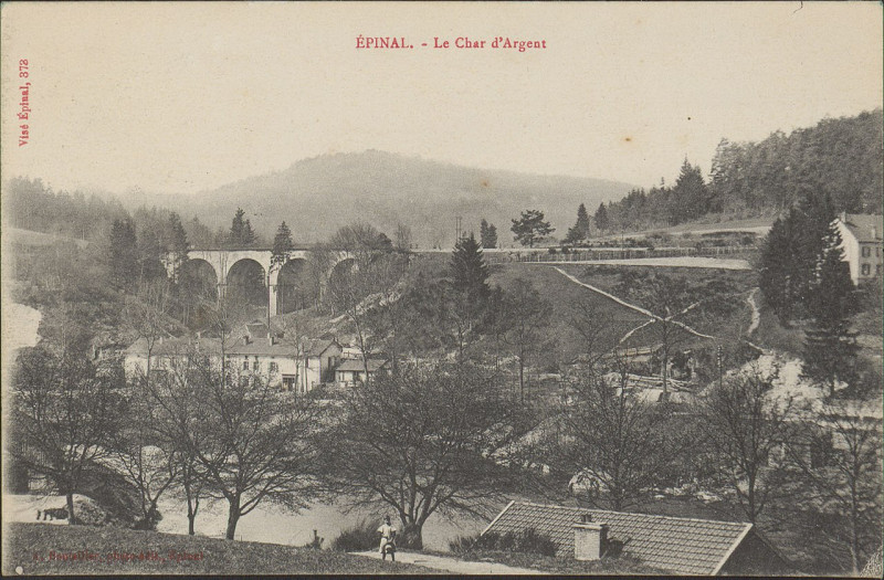 Carte postale ancienne Carte postale, Epinal, Le Char d'Argent